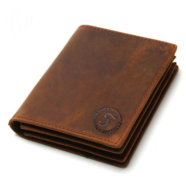 Vintage Crazy Horse Handmade Leather Men Wallets