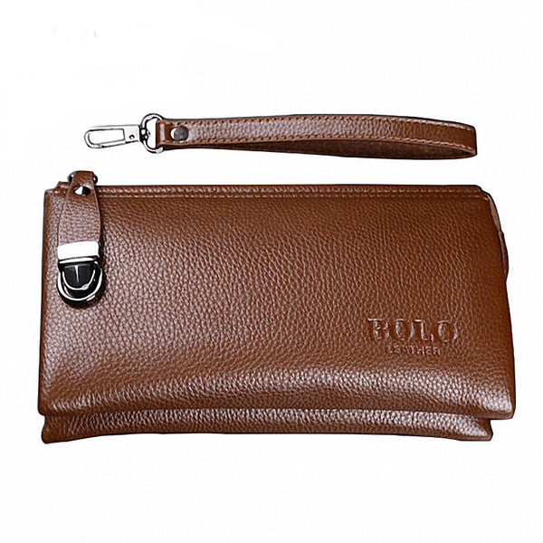 Vintage Famous Men Wallet Luxury Long Men's Clutch Bags