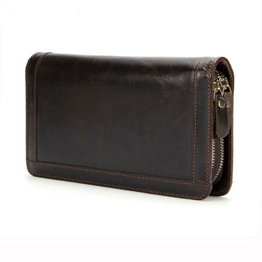 Double Zipper  Wallet Man's Clutch Bags