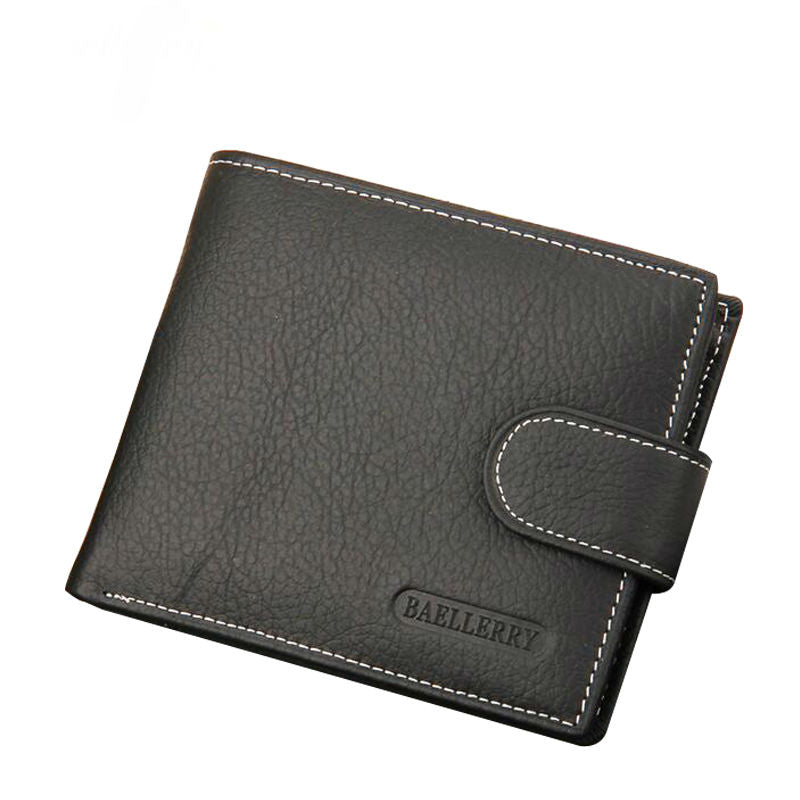 Naierhg Men Faux Leather Wallet Bifold ID Credit Card Holder Mini Purse  Money Clip Slot - Walmart.com