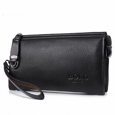Vintage Famous Men Wallet Luxury Long Men's Clutch Bags