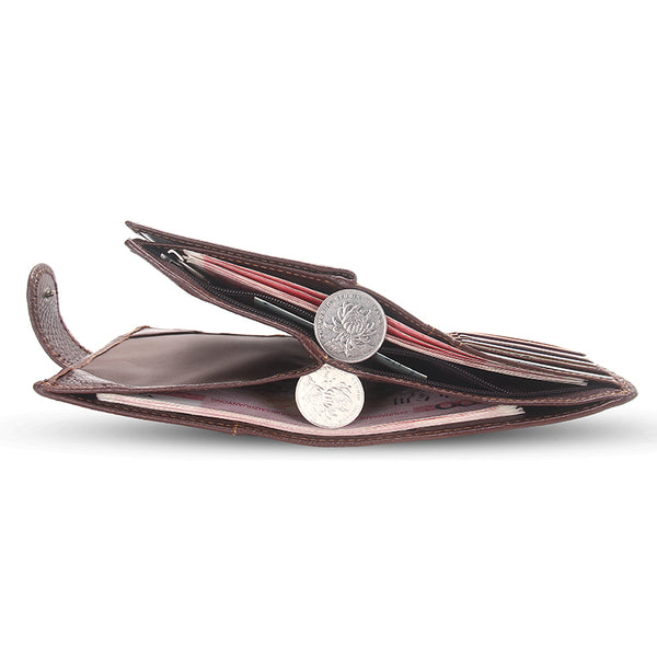 Leather Mens Passport Holder Wallets