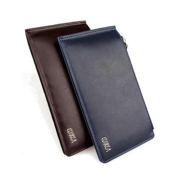 Men Wallet Double Zippers Business Men Clutch Handbags