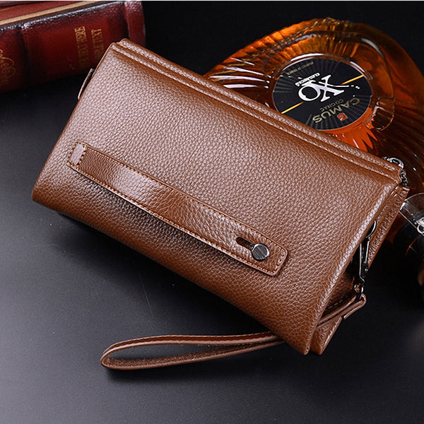 Vintage Famous Men Wallet Luxury Long Men's Clutch Bags