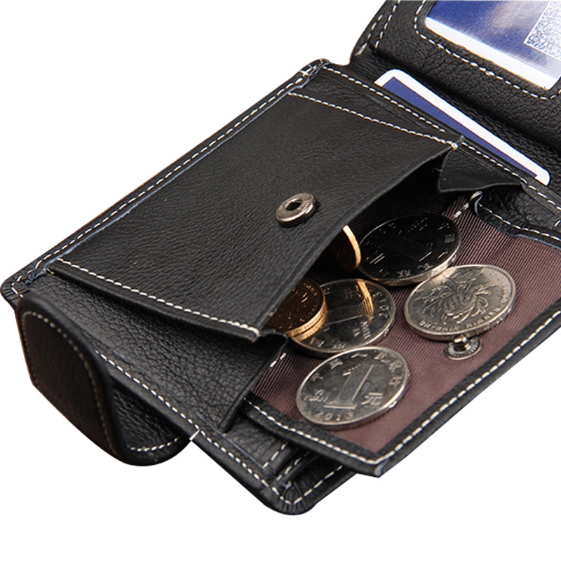 CONTACTS RFID Aluminum Mens Short Binance Trust Wallet With Airtag Slot  Design And Magic Card Holder Genuine Leather Brand From Guojiangbag, $72.15  | DHgate.Com