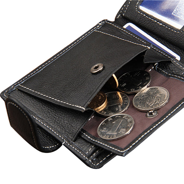 Wallet Men Leather Wallets Male Purse Money
