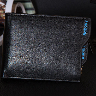 Mens wallet male money purses Soft Card