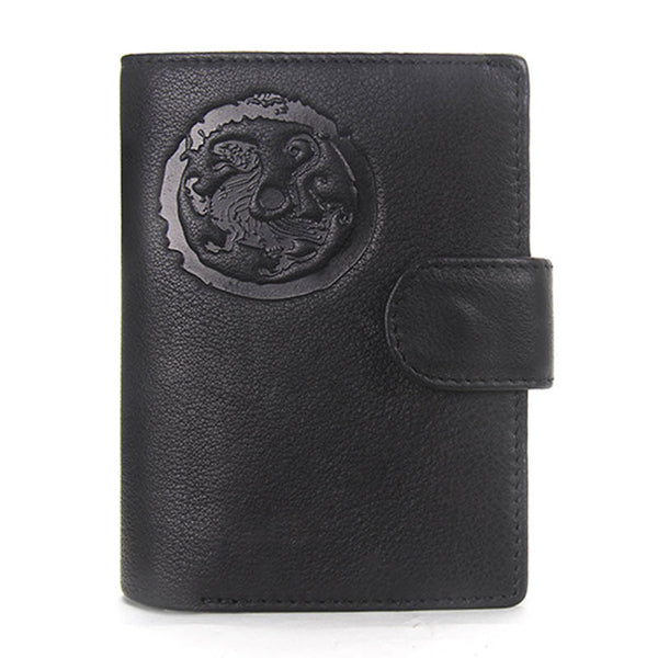 Leather Mens Passport Holder Wallets