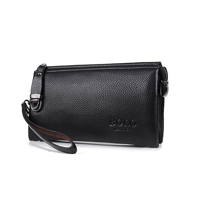 Vintage Famous Men Wallet Luxury Long Men's Clutch Bags