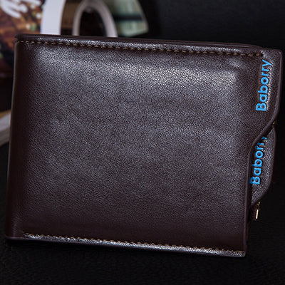 Mens wallet male money purses Soft Card