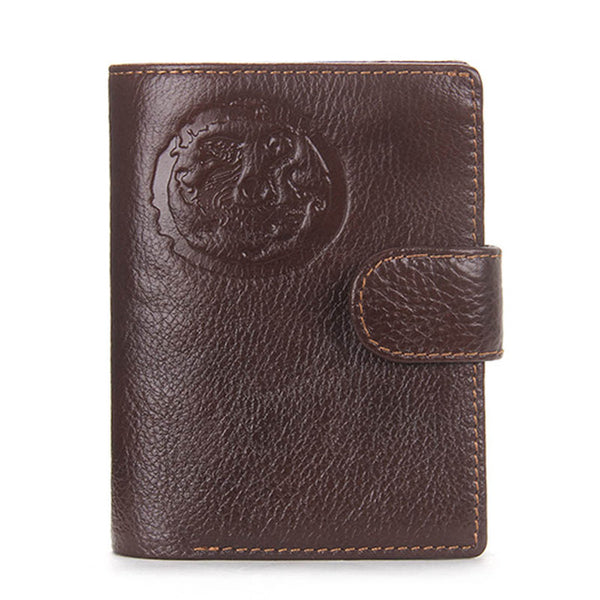 Leather Mens Passport Holder Wallets