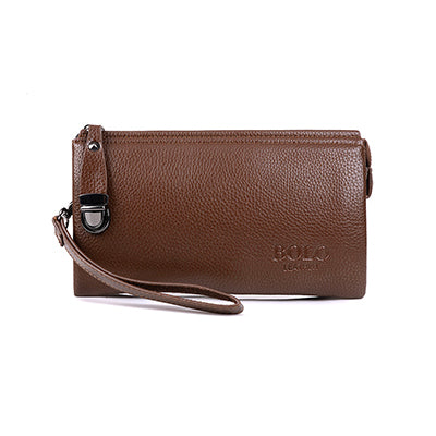 Vintage Famous Men Wallet Luxury Long Men's Clutch Bags