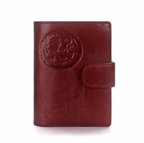 Leather Mens Passport Holder Wallets